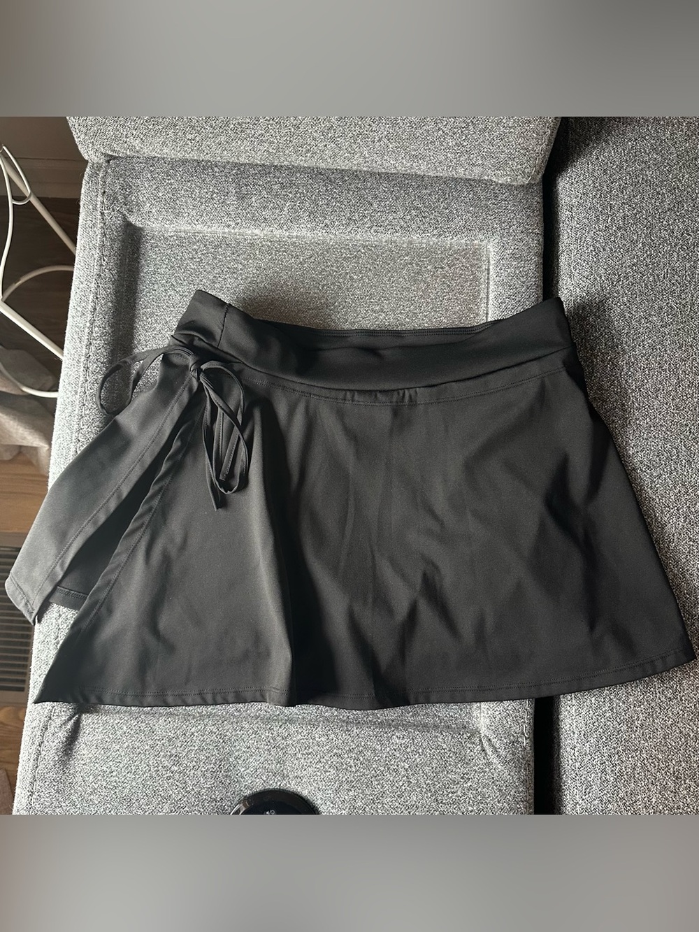 Black Athletic Skort